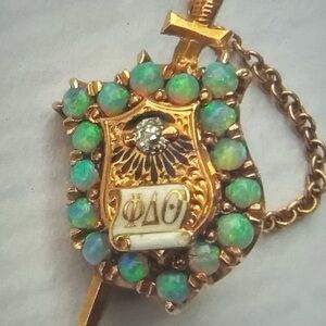 Antique 14k Univ. of Wisconsin 1912 Phi Delta Theta Pin